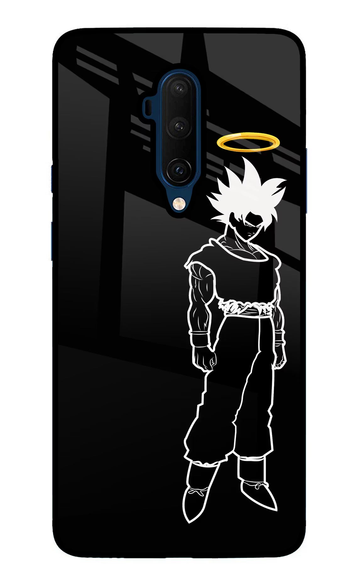 DBS Character Oneplus 7T Pro Glass Case Back Cover by Casekaro