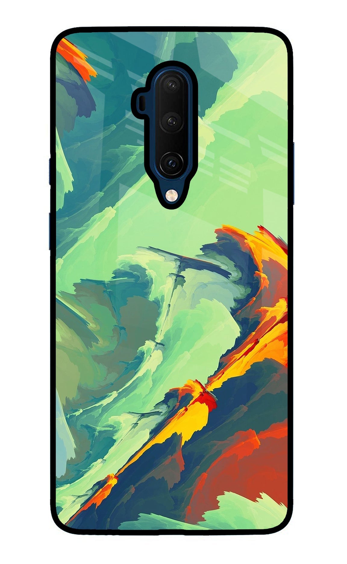 Paint Art Oneplus 7T Pro Glass Case