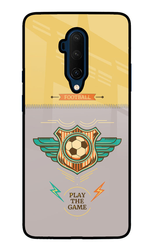 Football Oneplus 7T Pro Glass Case