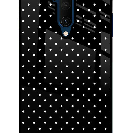 White Dots Oneplus 7T Pro Glass Case