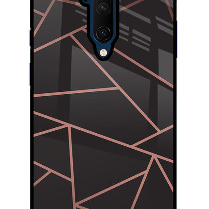 Geometric Pattern Oneplus 7T Pro Glass Case