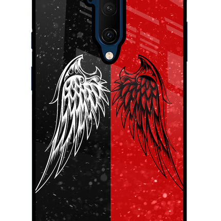 Wings Oneplus 7T Pro Glass Case