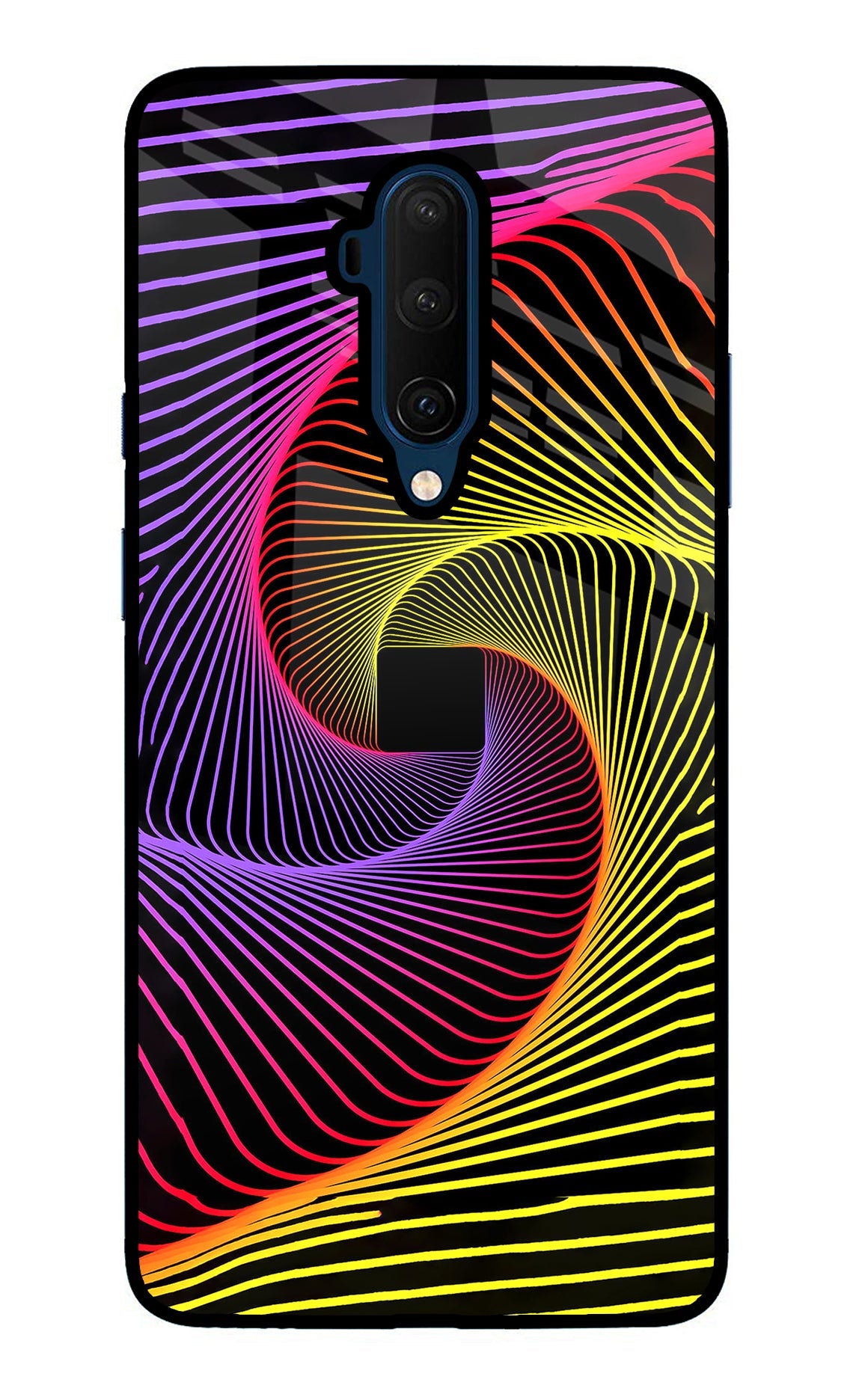 Colorful Strings Oneplus 7T Pro Back Cover