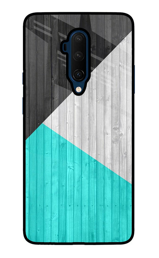 Wooden Abstract Oneplus 7T Pro Glass Case