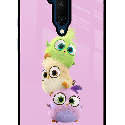 Cute Little Birds Oneplus 7T Pro Glass Case