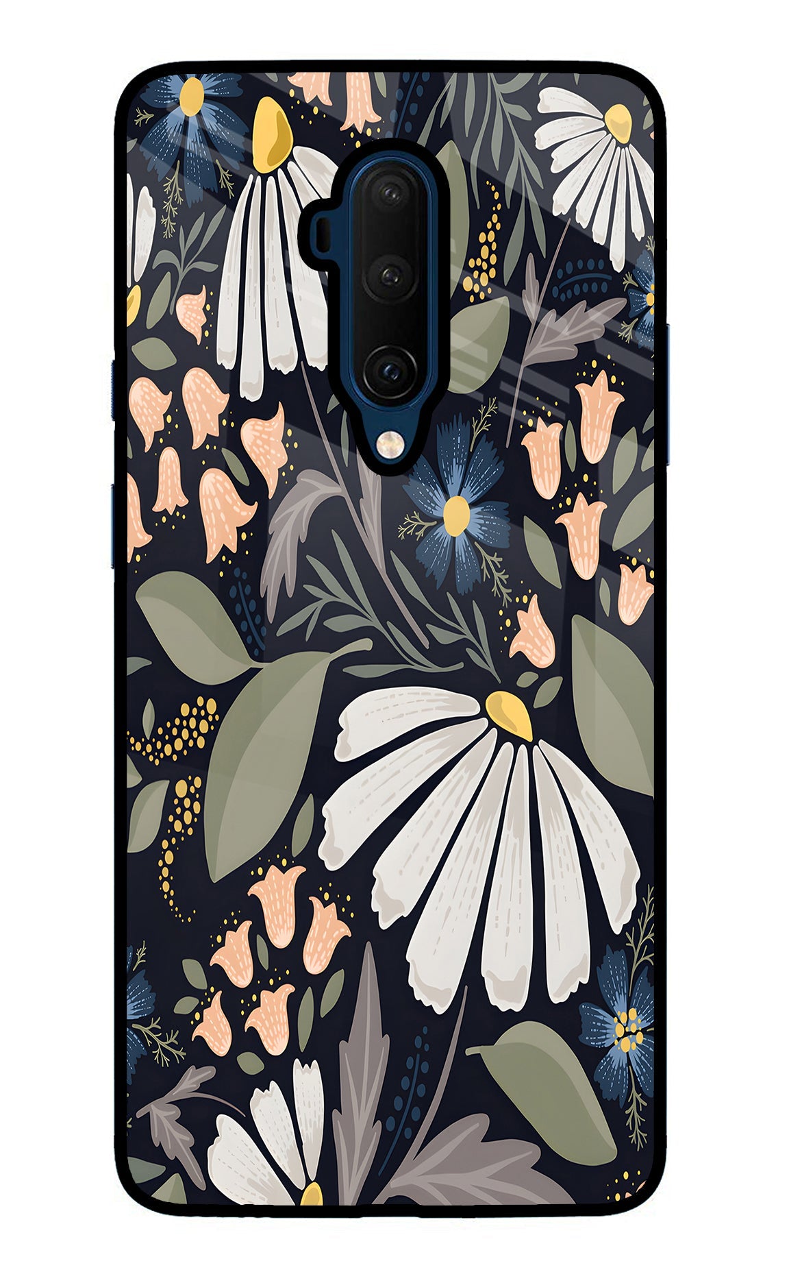 Flowers Art Oneplus 7T Pro Back Cover