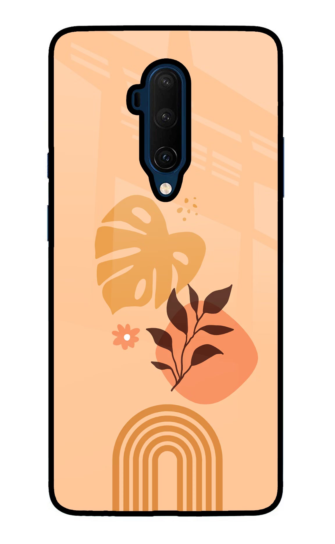 Bohemian Art Oneplus 7T Pro Glass Case Back Cover by Casekaro
