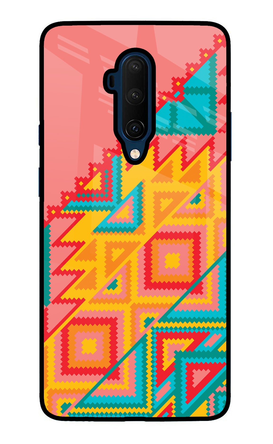 Aztec Tribal Oneplus 7T Pro Glass Case