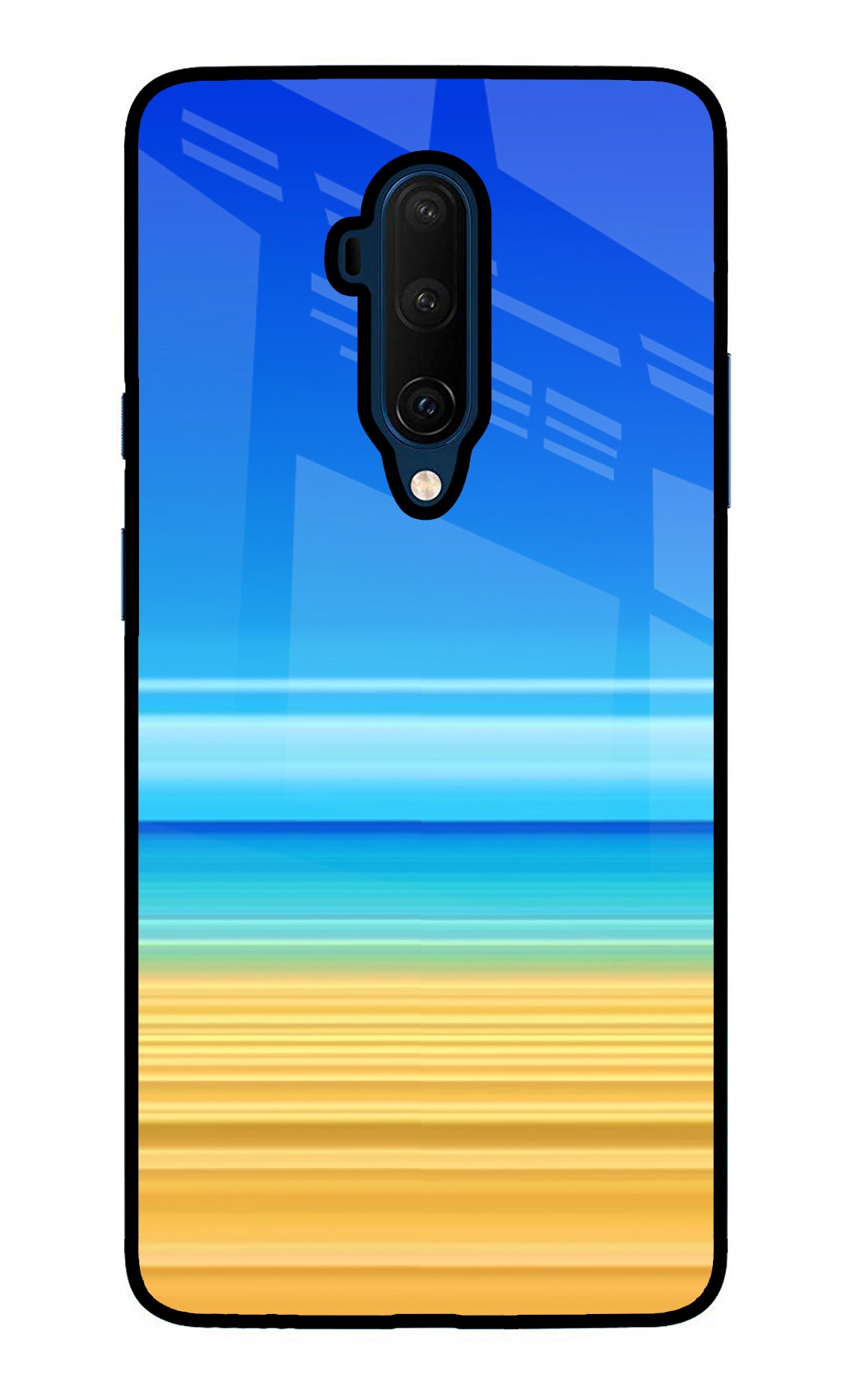 Beach Art Oneplus 7T Pro Glass Case