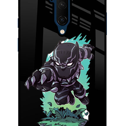 Black Panther Oneplus 7T Pro Glass Case