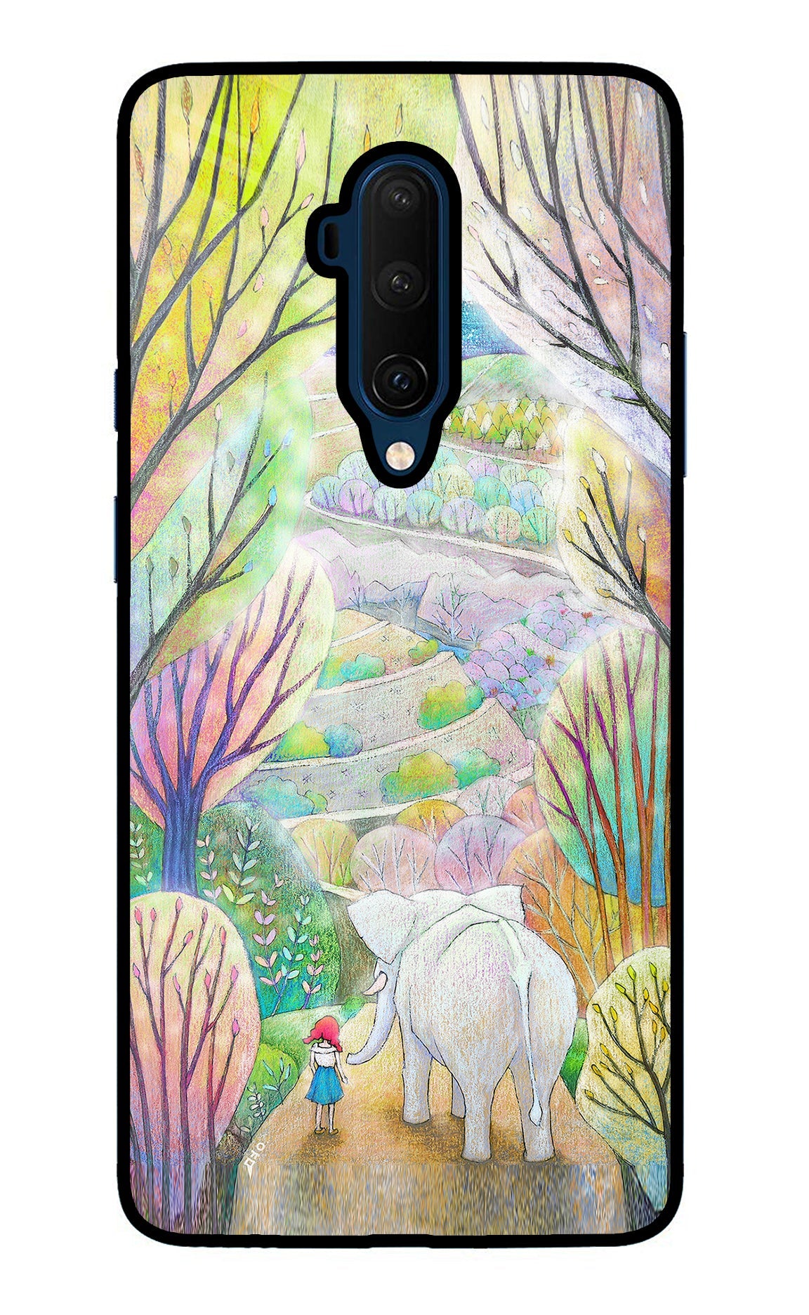 Nature Painting Oneplus 7T Pro Back Cover