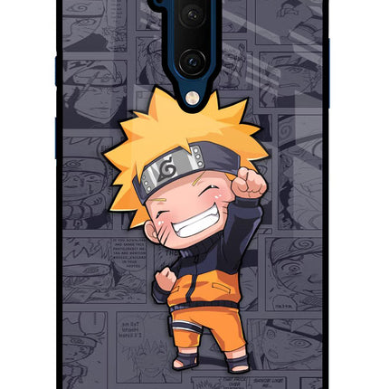 Chota Naruto Oneplus 7T Pro Glass Case