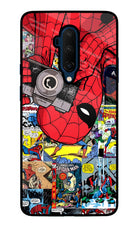 Spider Man Oneplus 7T Pro Glass Case