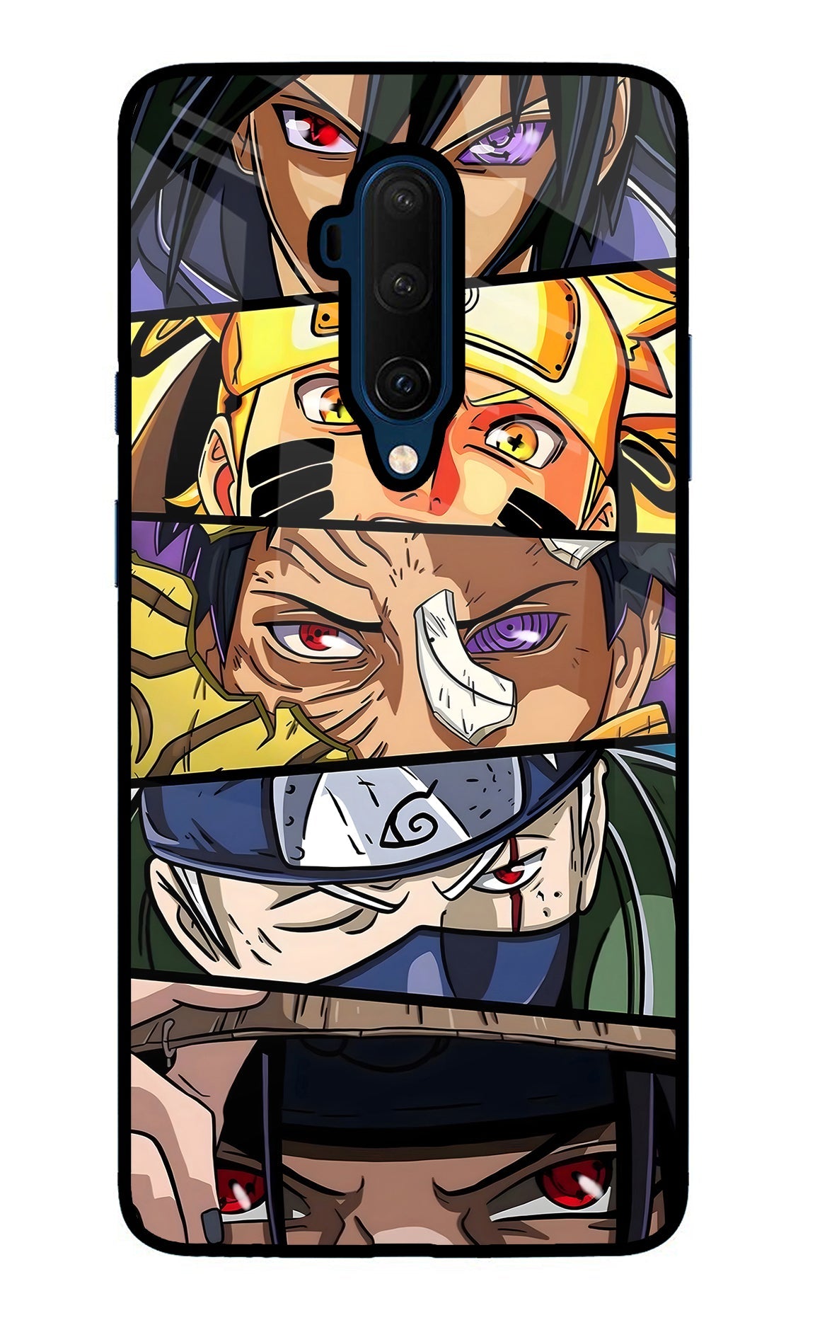 Naruto Character Oneplus 7T Pro Back Cover