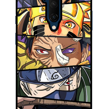 Naruto Character Oneplus 7T Pro Glass Case