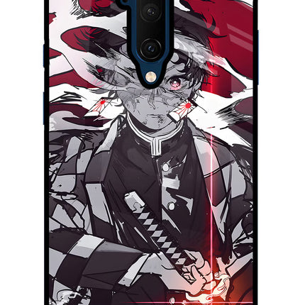 Demon Slayer Oneplus 7T Pro Glass Case