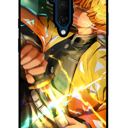 Demon Slayer Oneplus 7T Pro Glass Case