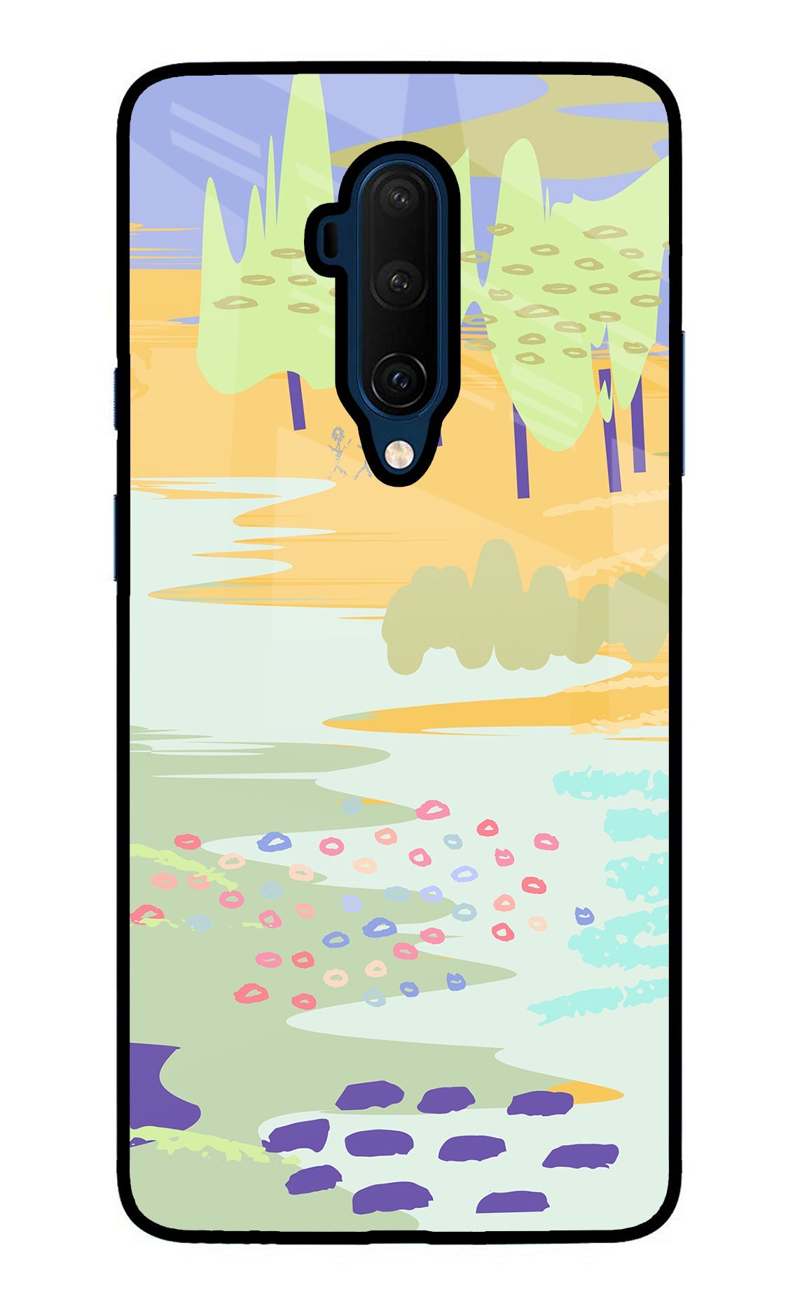 Scenery Oneplus 7T Pro Glass Case