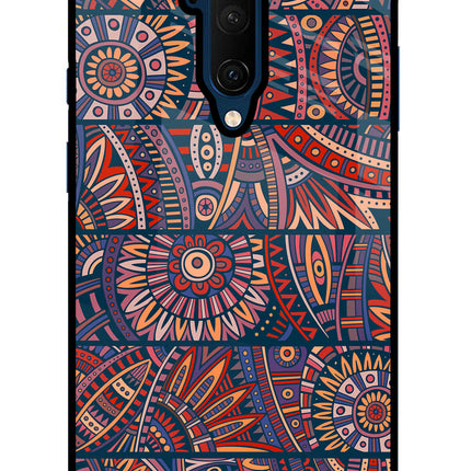 African Culture Design Oneplus 7T Pro Glass Case