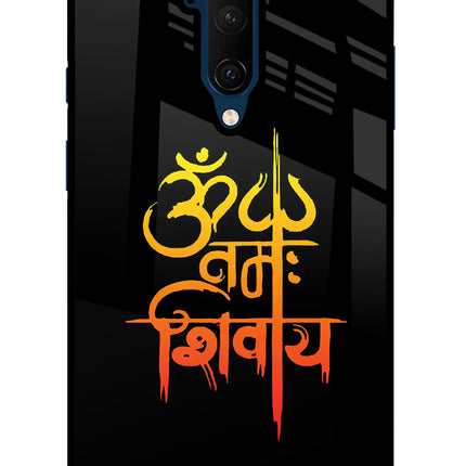 Om Namah Shivay Oneplus 7T Pro Glass Case