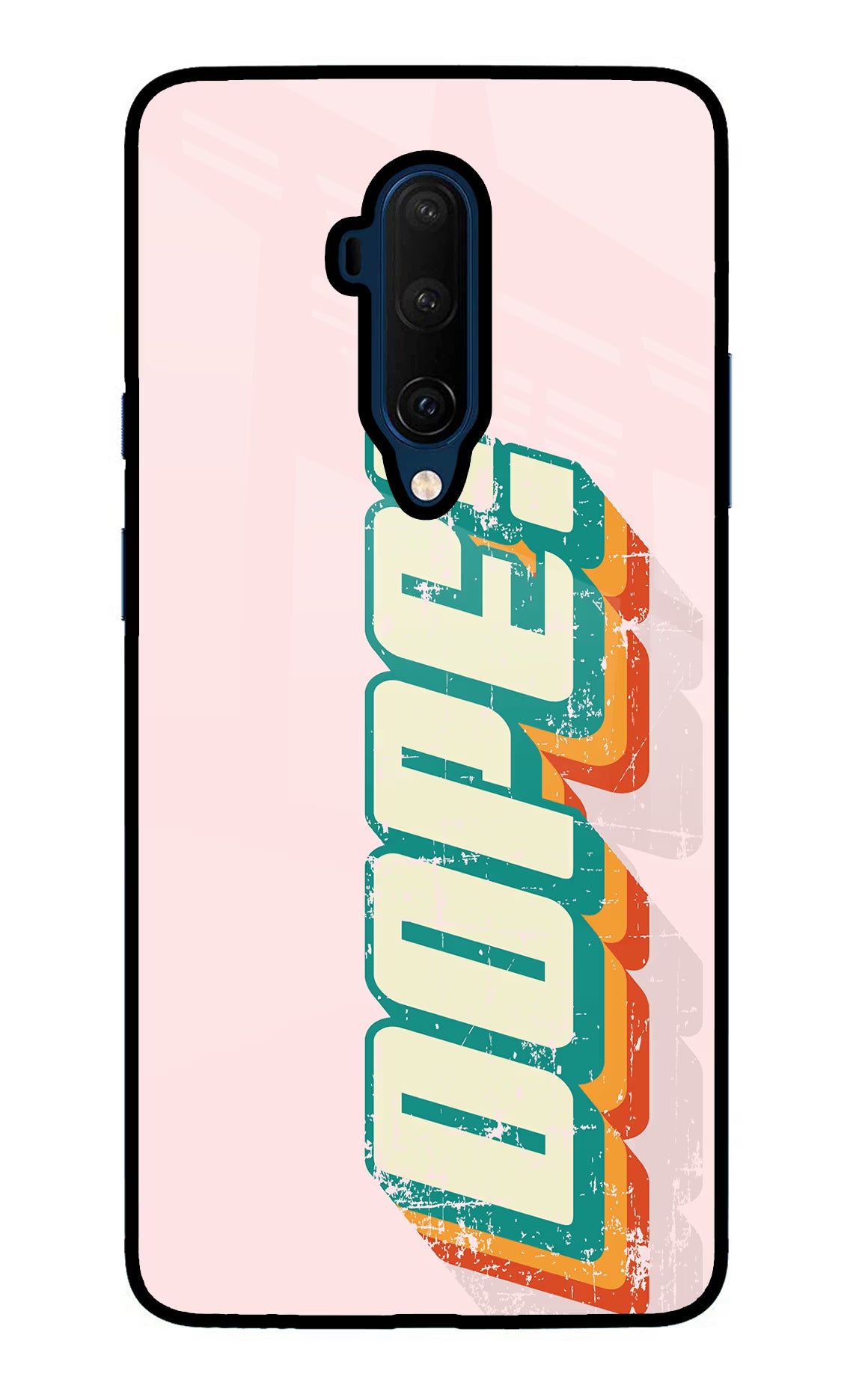 Dope Oneplus 7T Pro Glass Case Back Cover by Casekaro