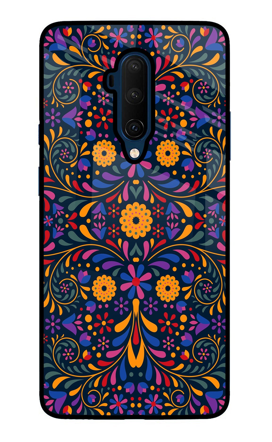 Mexican Art Oneplus 7T Pro Glass Case