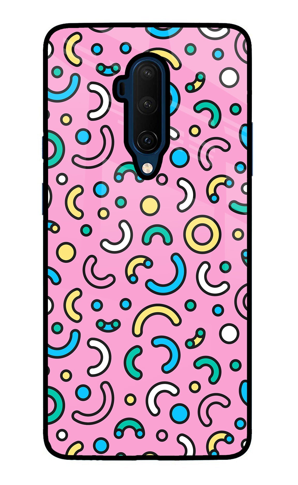 Memphis Design Oneplus 7T Pro Glass Case