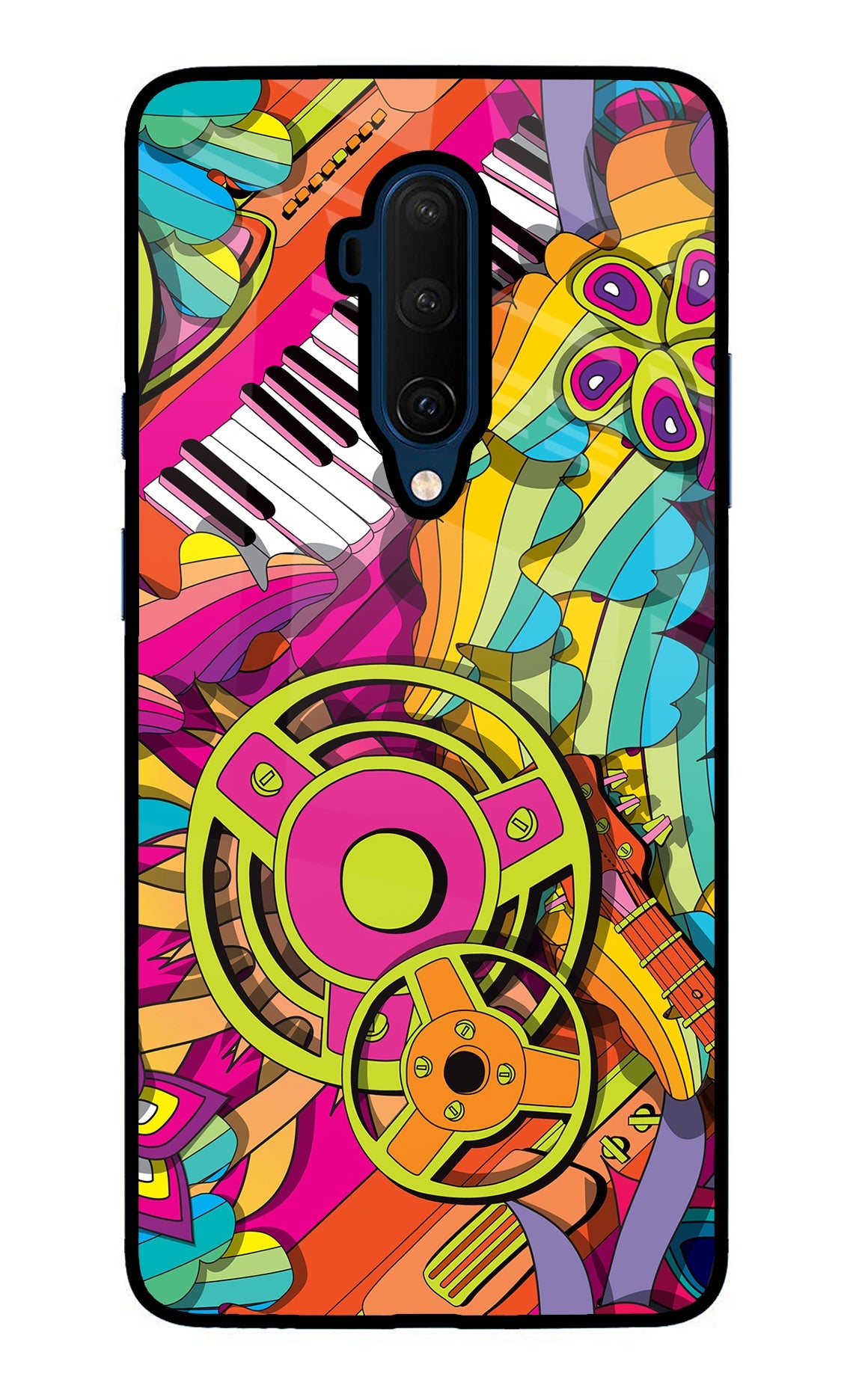 Music Doodle Oneplus 7T Pro Glass Case