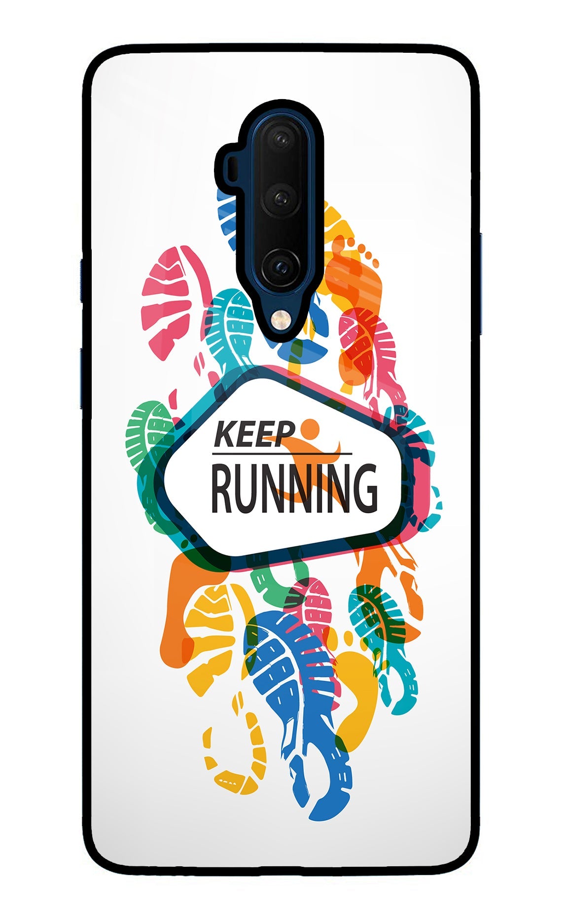 Keep Running Oneplus 7T Pro Glass Case