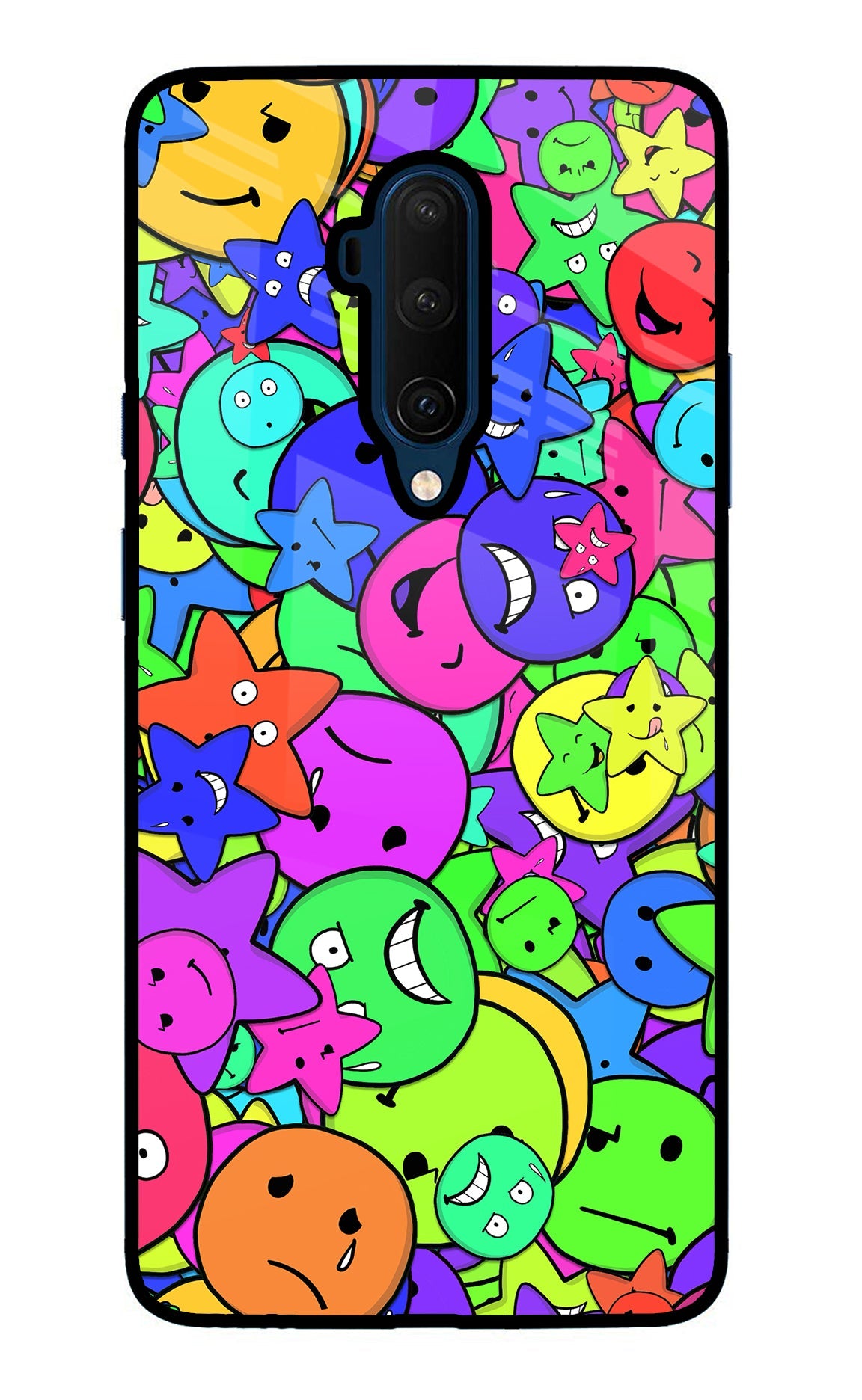 Fun Doodle Oneplus 7T Pro Glass Case