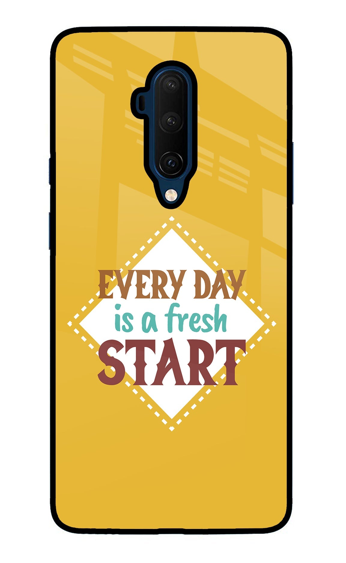 Every day is a Fresh Start Oneplus 7T Pro Back Cover