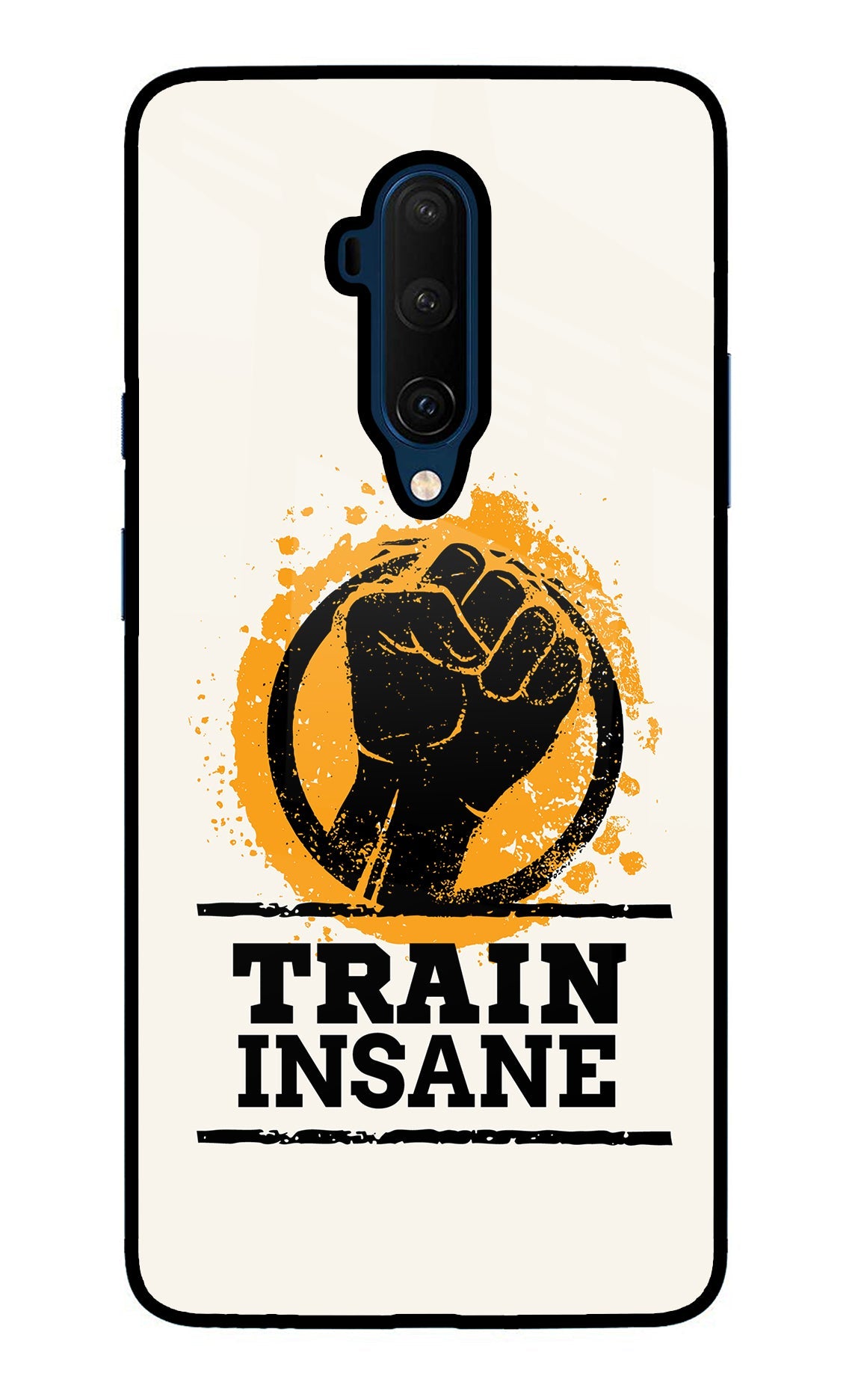 Train Insane Oneplus 7T Pro Glass Case