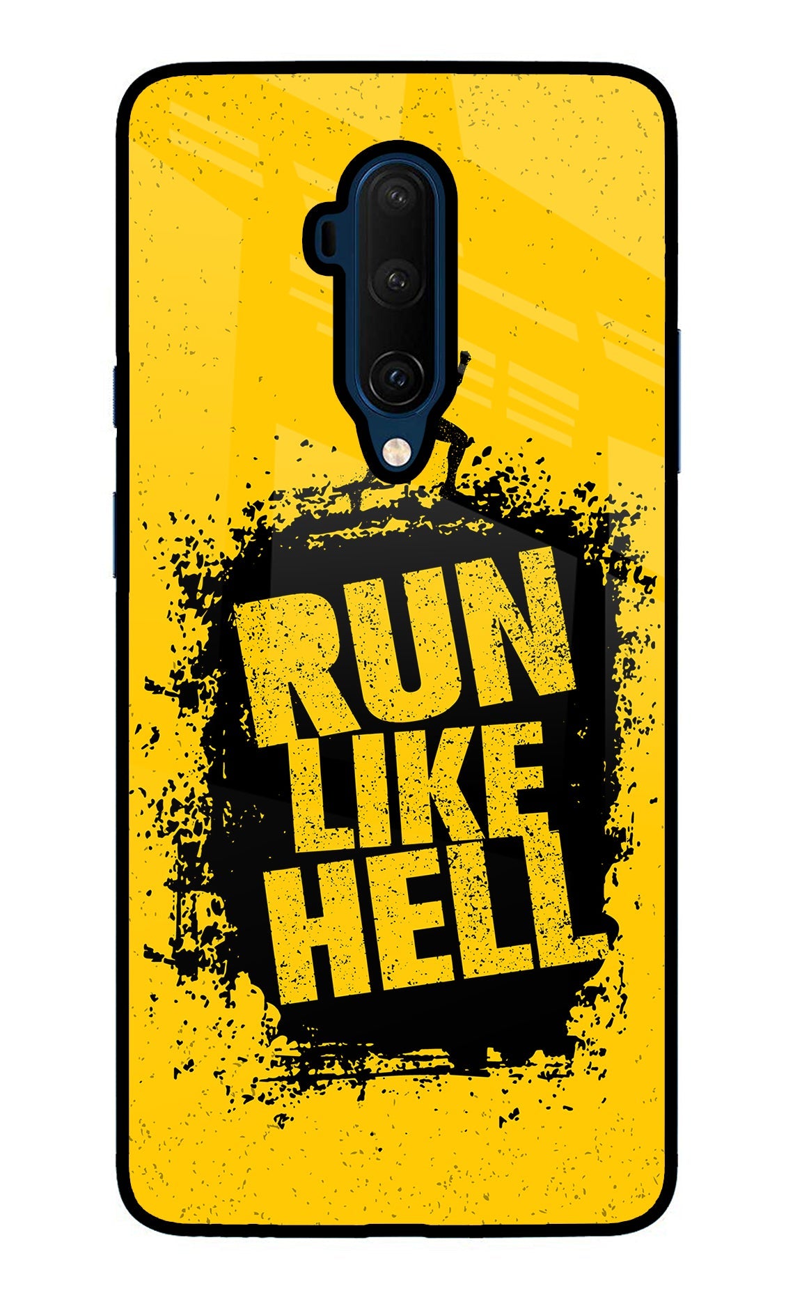 Run Like Hell Oneplus 7T Pro Back Cover