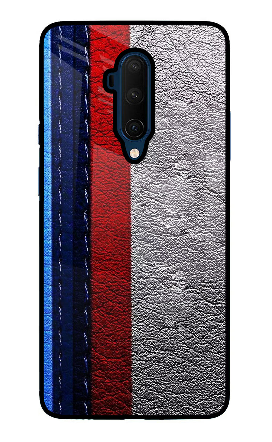 BMW Stripes Oneplus 7T Pro Back Cover, Glass case