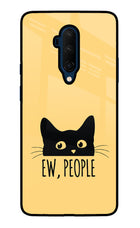 Ew People Catitude Oneplus 7T Pro Glass Case