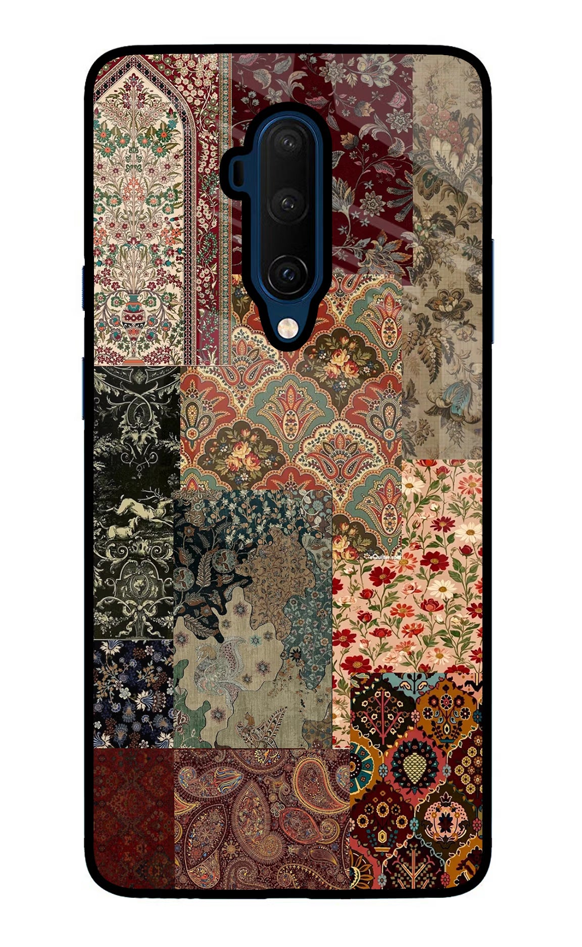 Desi Print Oneplus 7T Pro Glass Case