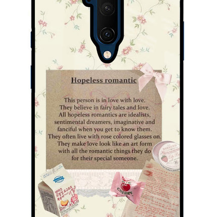 Hopeless Romantic Oneplus 7T Pro Glass Case