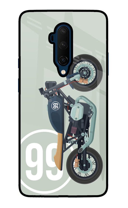 Classic Cafe Racer 99 Oneplus 7T Pro Glass Case