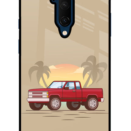 Desert Classic Drive Oneplus 7T Pro Glass Case