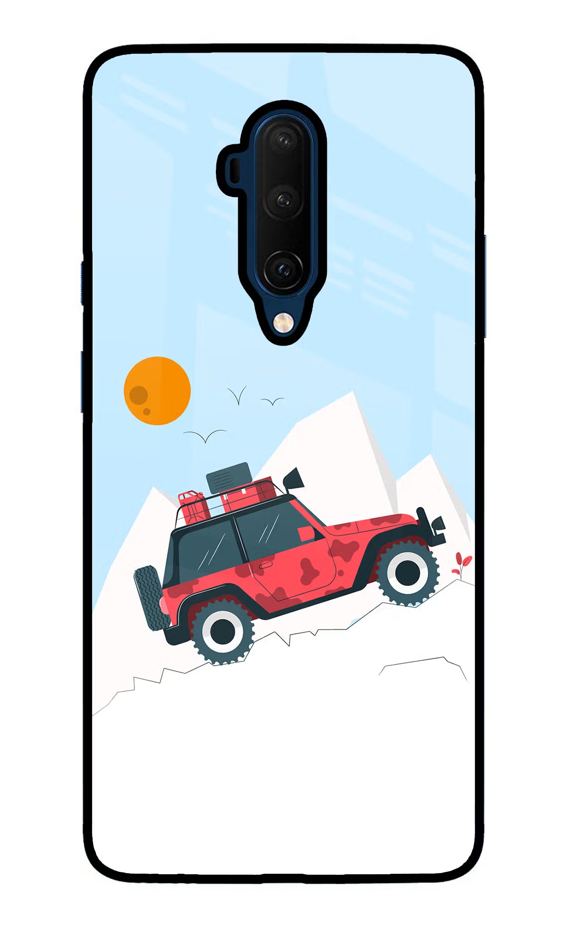 Mountain Trail Beast Oneplus 7T Pro Glass Case