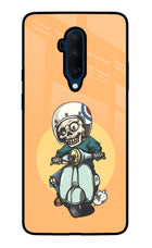 Undead Biker Oneplus 7T Pro Glass Case