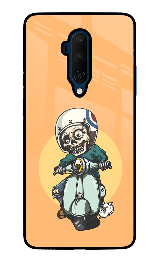 Undead Biker Oneplus 7T Pro Glass Case