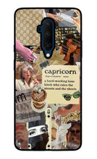 Capricorn Zodiac Oneplus 7T Pro Glass Case