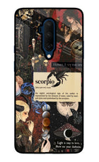 Scorpio Zodiac Oneplus 7T Pro Glass Case