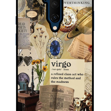 Virgo Zodiac Oneplus 7T Pro Glass Case