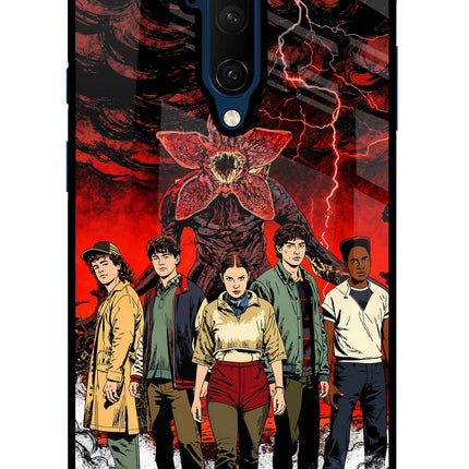 Ordinary Things Characters Oneplus 7T Pro Glass Case