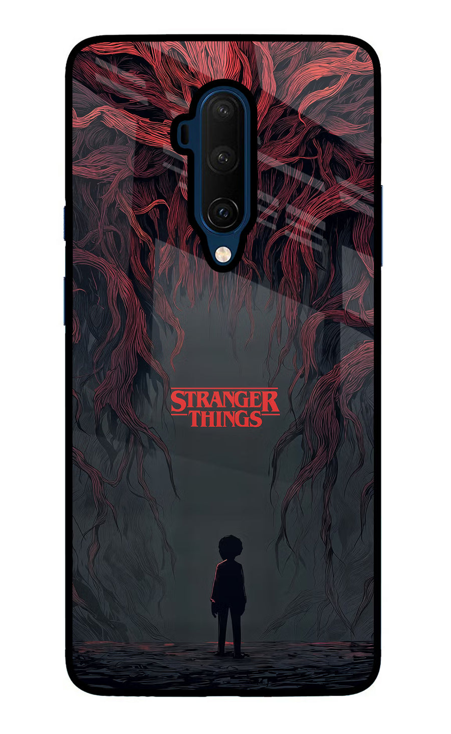 Ordinary Things Dark Side Oneplus 7T Pro Back Cover, Glass case