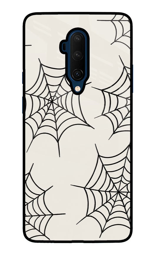 Spider Web Oneplus 7T Pro Glass Case