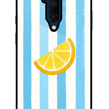 Summer Lemon Oneplus 7T Pro Glass Case
