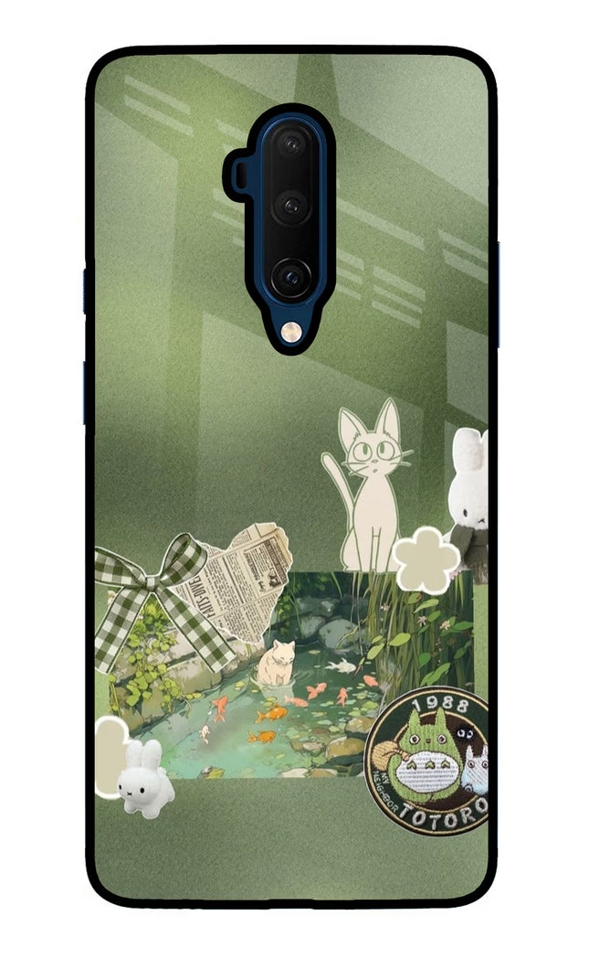 Aesthetic anime Oneplus 7T Pro Glass Case